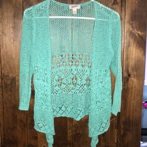 Laced cardigan / jacket